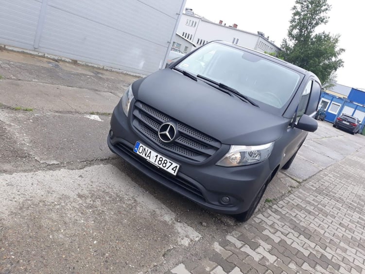 folia ppf oklejanie mercedes